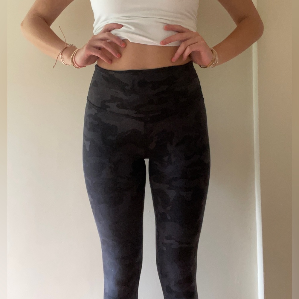 lulu lemon camo align leggings